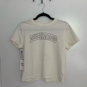 NEW! Aritzia Cropped baby tee